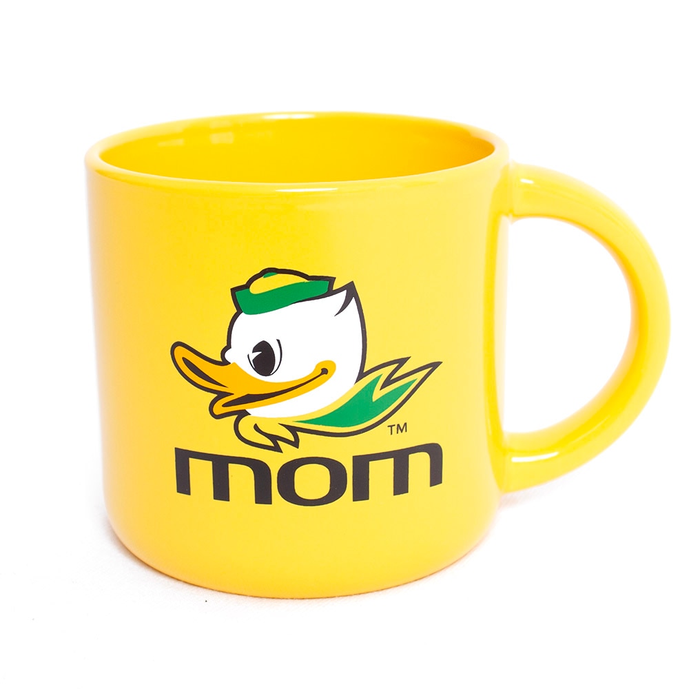Fighting Duck, Neil, Yellow, Traditional Mugs, Home & Auto, Cora, 2024, Mom, 14 ounce, 824473